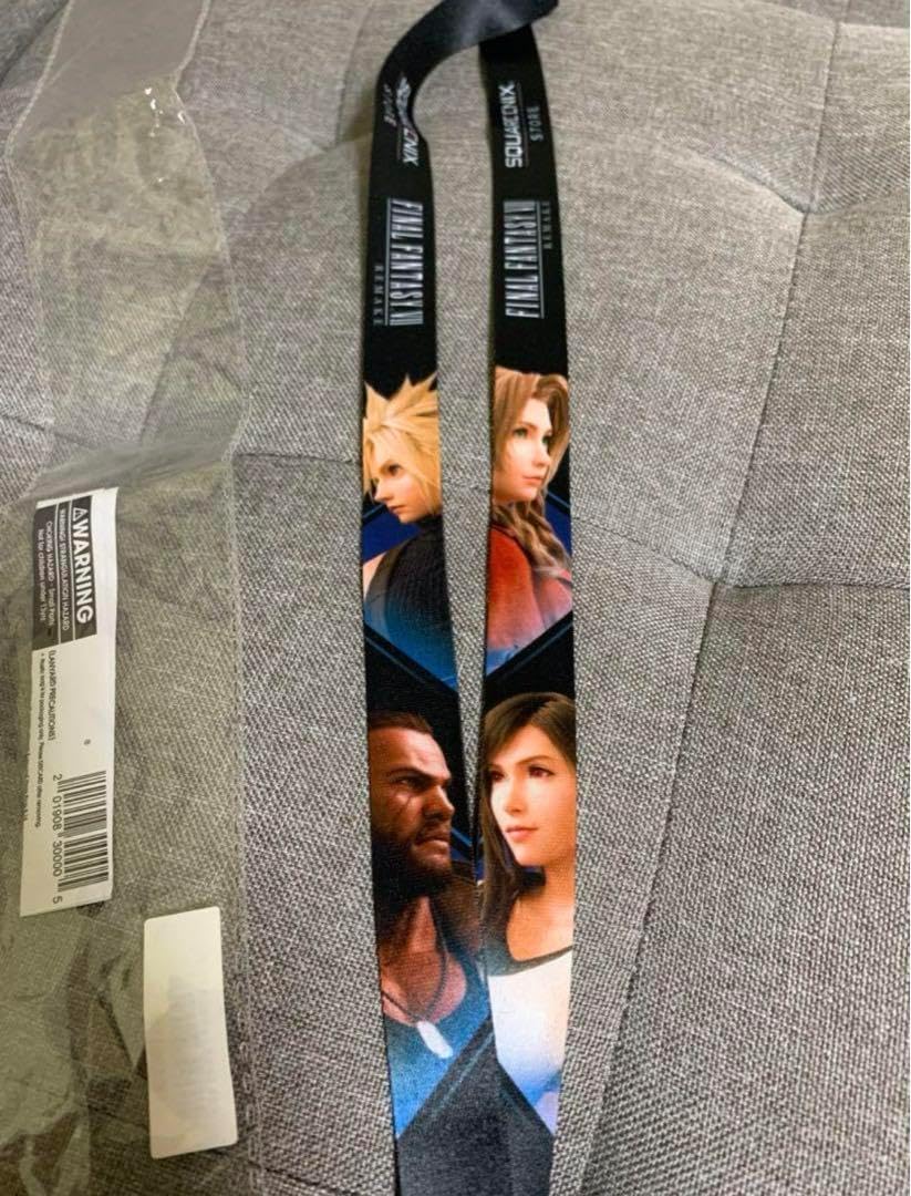 FFVII ネックストラップ ファイナルファンタジーVII ネックストラップ